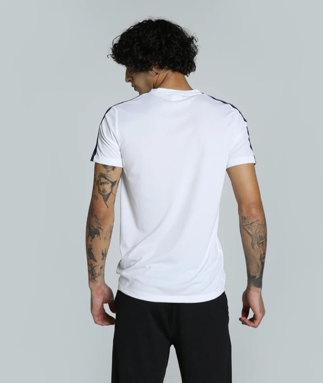 Lynox ActiveFit White Sports T-Shirt β Men's Premium Performance Wear