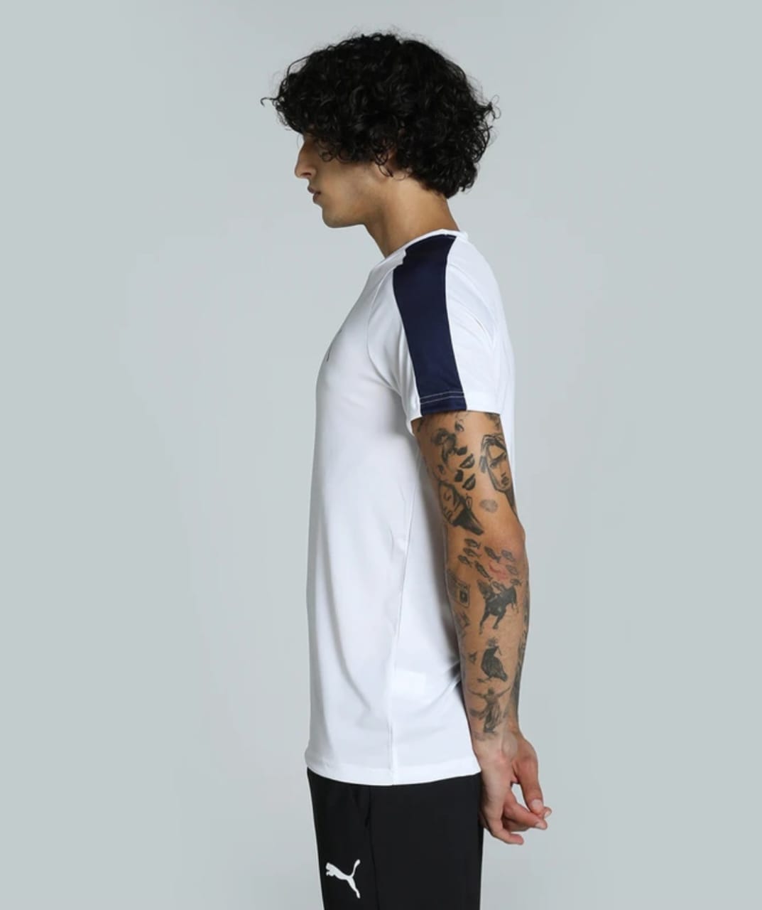 Lynox ActiveFit White Sports T-Shirt β Men's Premium Performance Wear